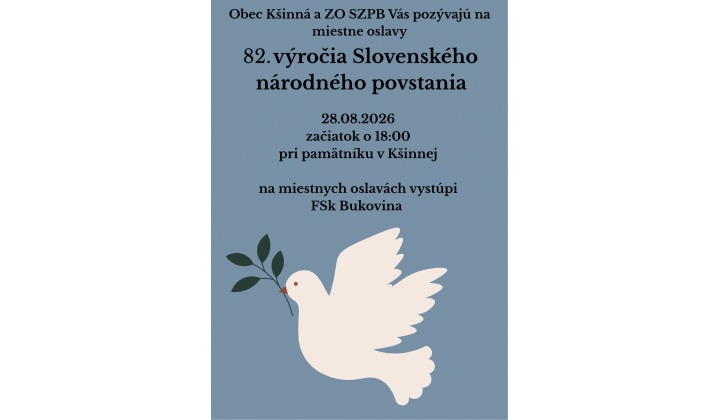 82. výročie Slovenského národného povstania