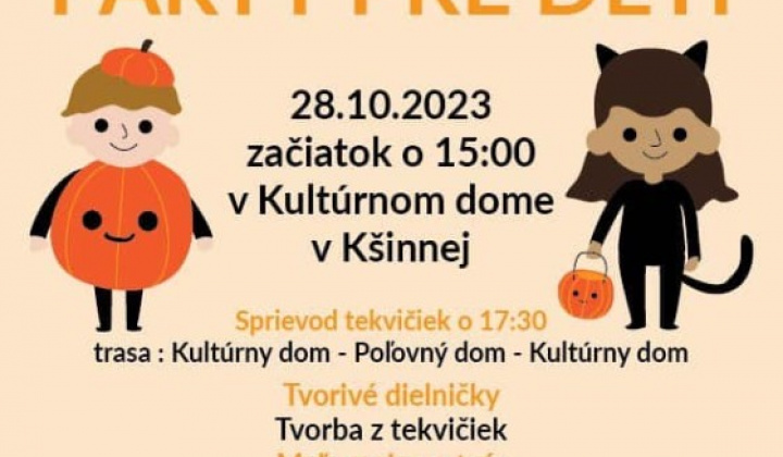 Aktuality / Tekvičková párty - foto