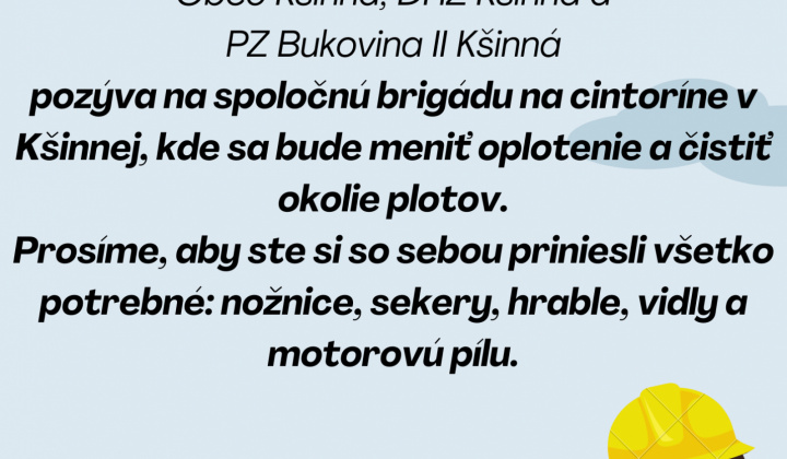 Aktuality / Brigáda 6.4.2024 - foto
