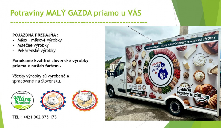 Aktuality / Pojazdná predajňa - foto