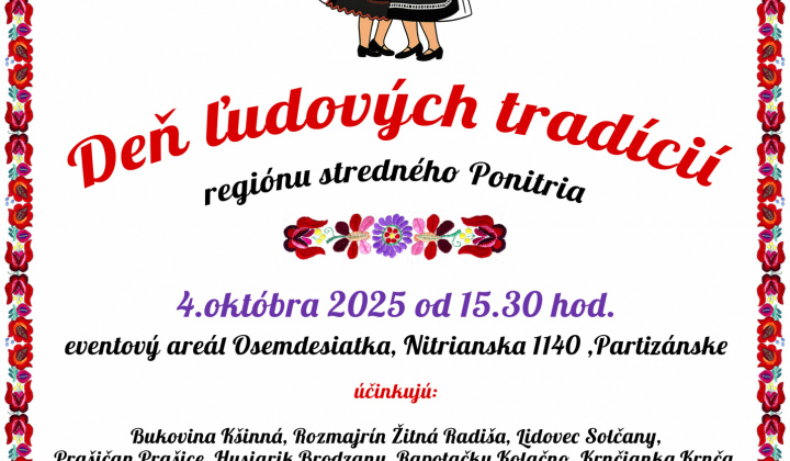 Aktuality / Deň ľudových tradícií - foto