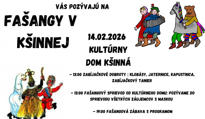 Aktuality / Fašiangy v Kšinnej - foto