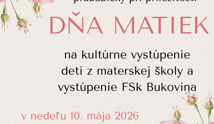 Aktuality / DEŇ MATIEK - foto