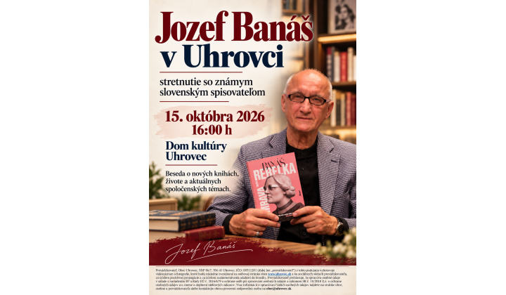 Jozef Banáš v Uhrovci