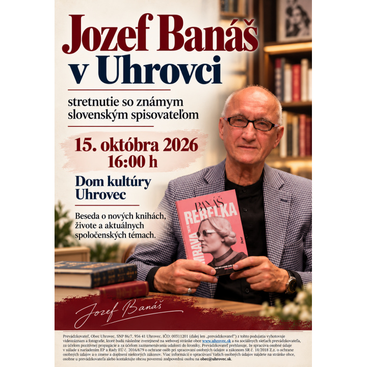 Jozef Banáš v Uhrovci