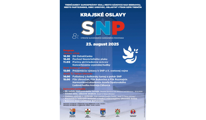 KRAJSKÉ OSLAVY SNP