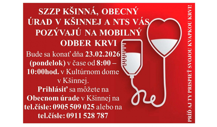 Mobilný odber krvi
