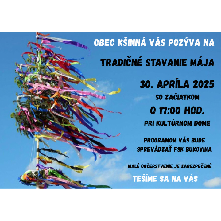 Tradičné stavanie mája