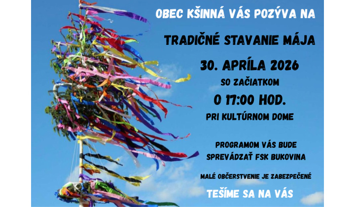 Tradičné stavanie májov